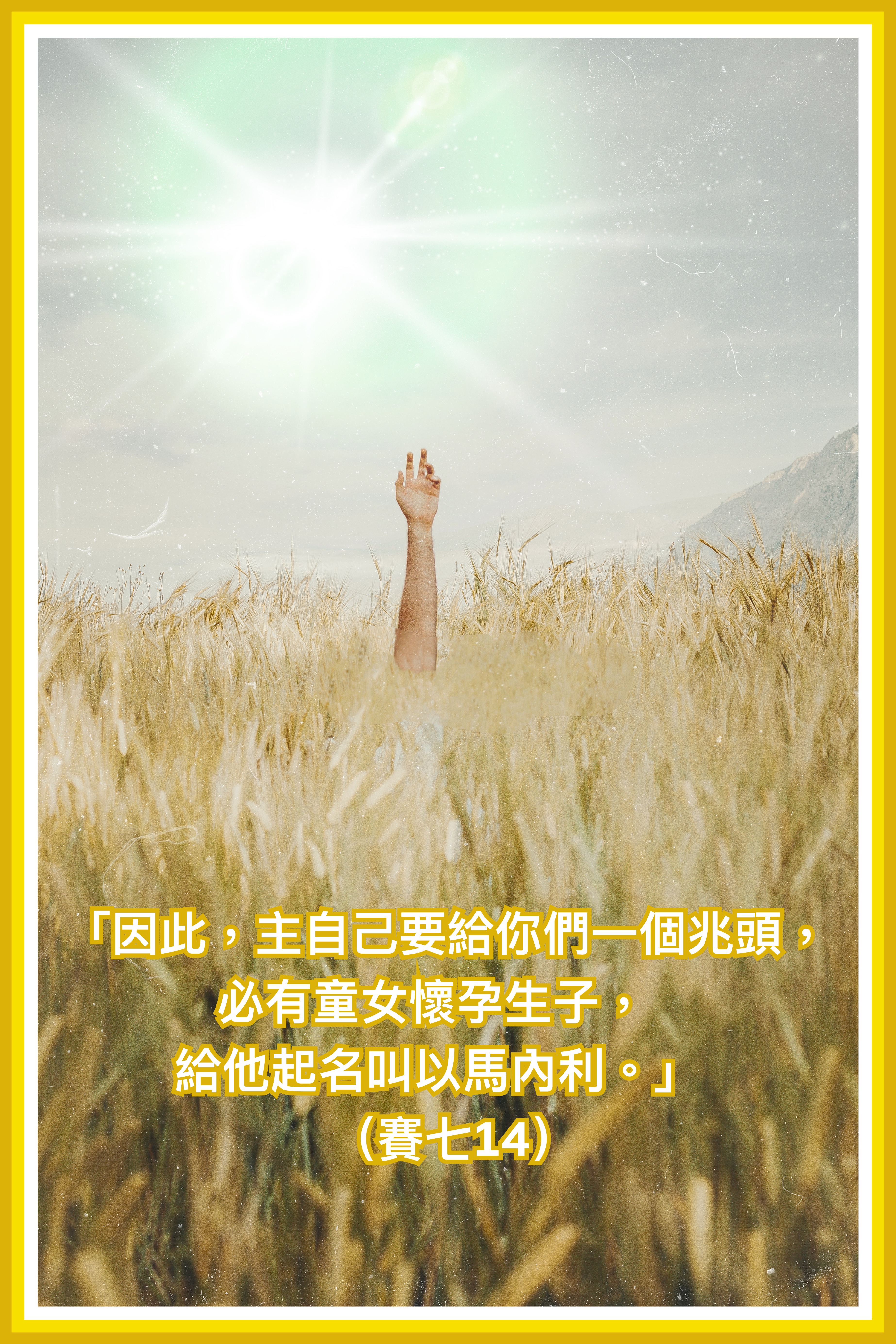 【釋經系列】賽七14