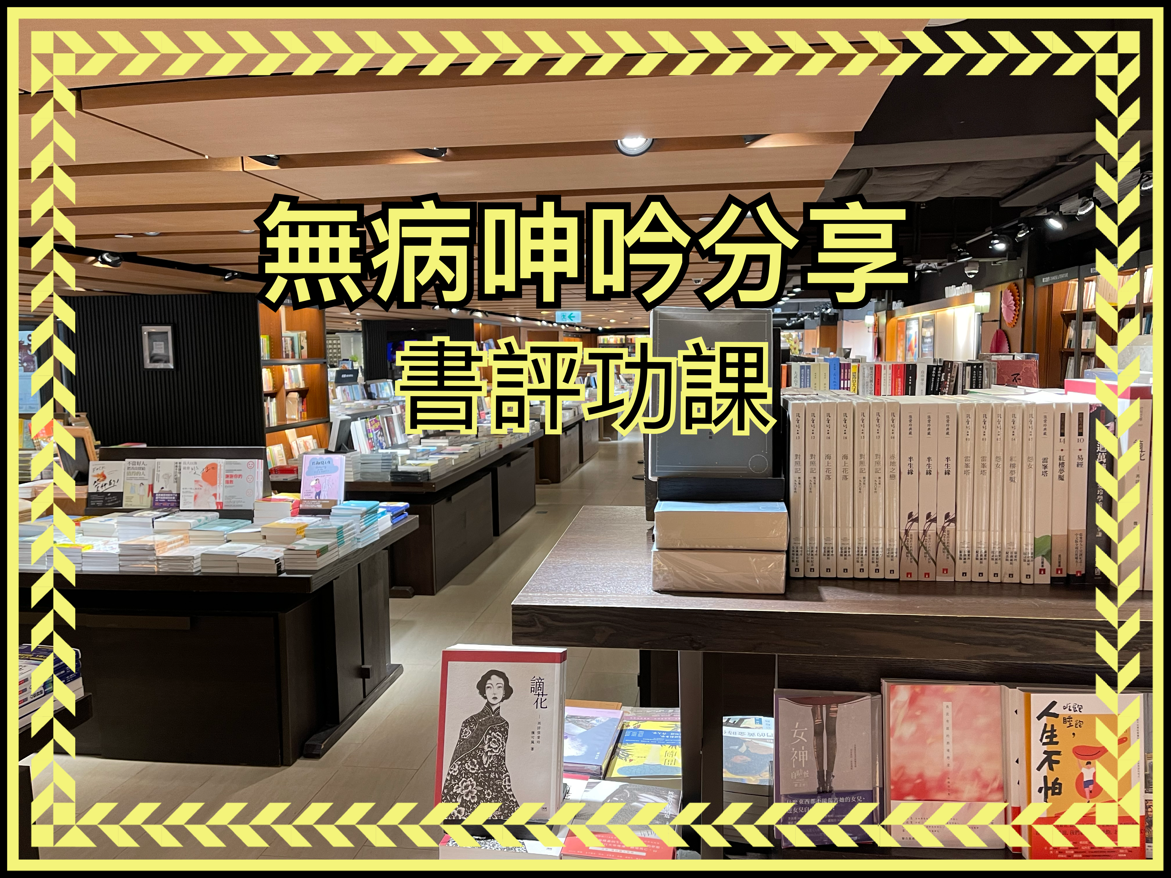 【無病呻吟分享】書評功課