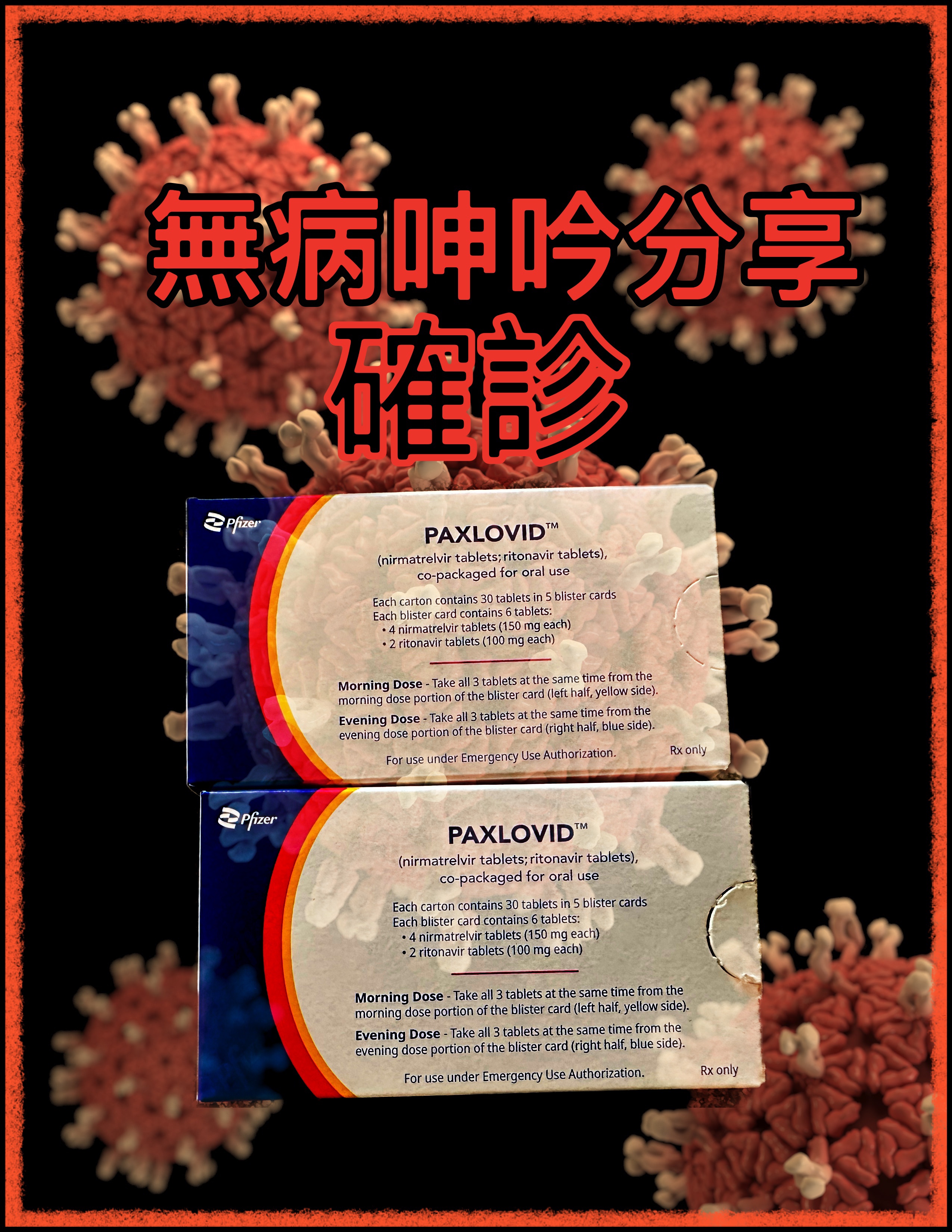 【無病呻吟分享】確診