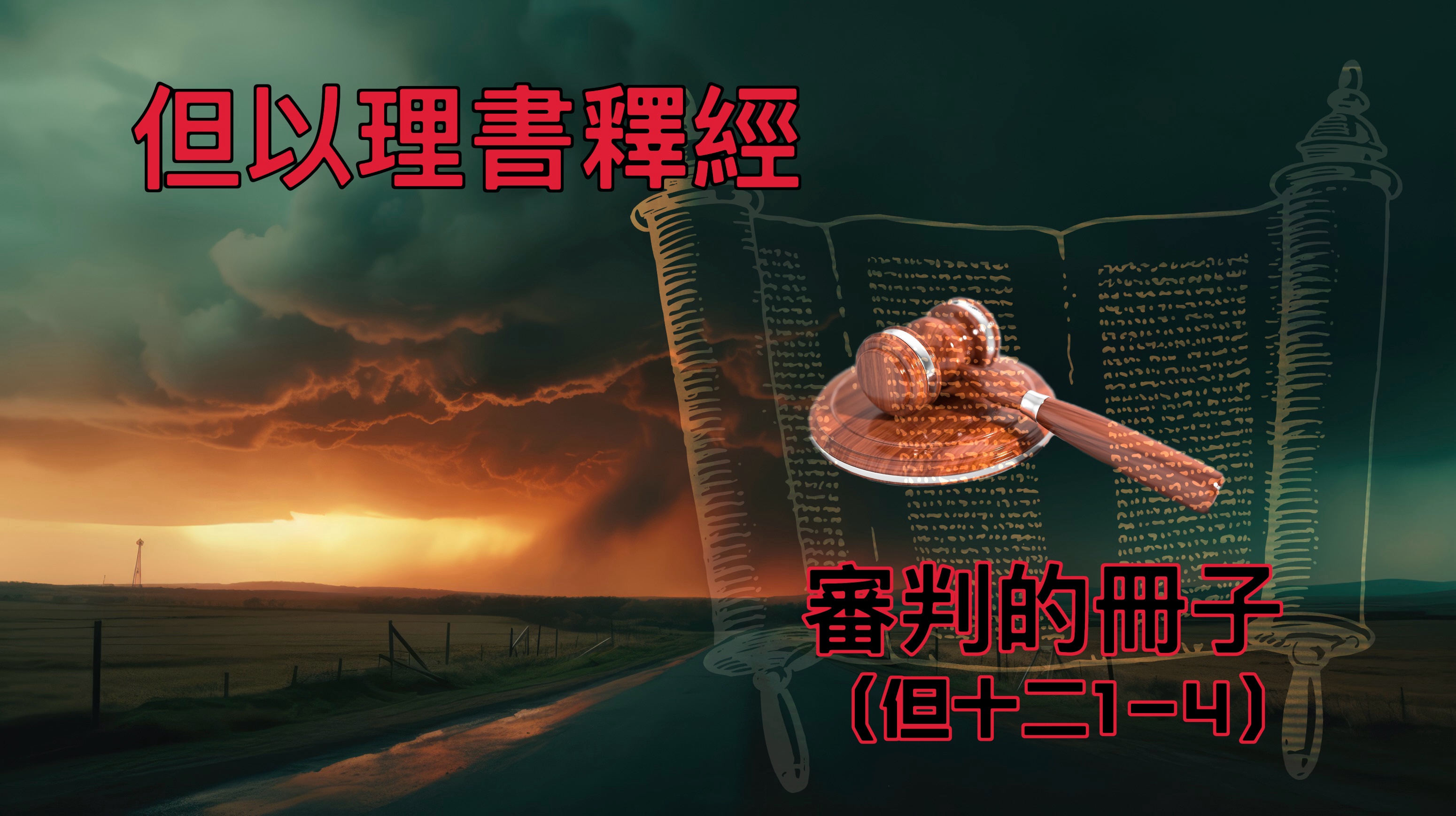【但以理書釋經】審判的冊子（但十二1-4）