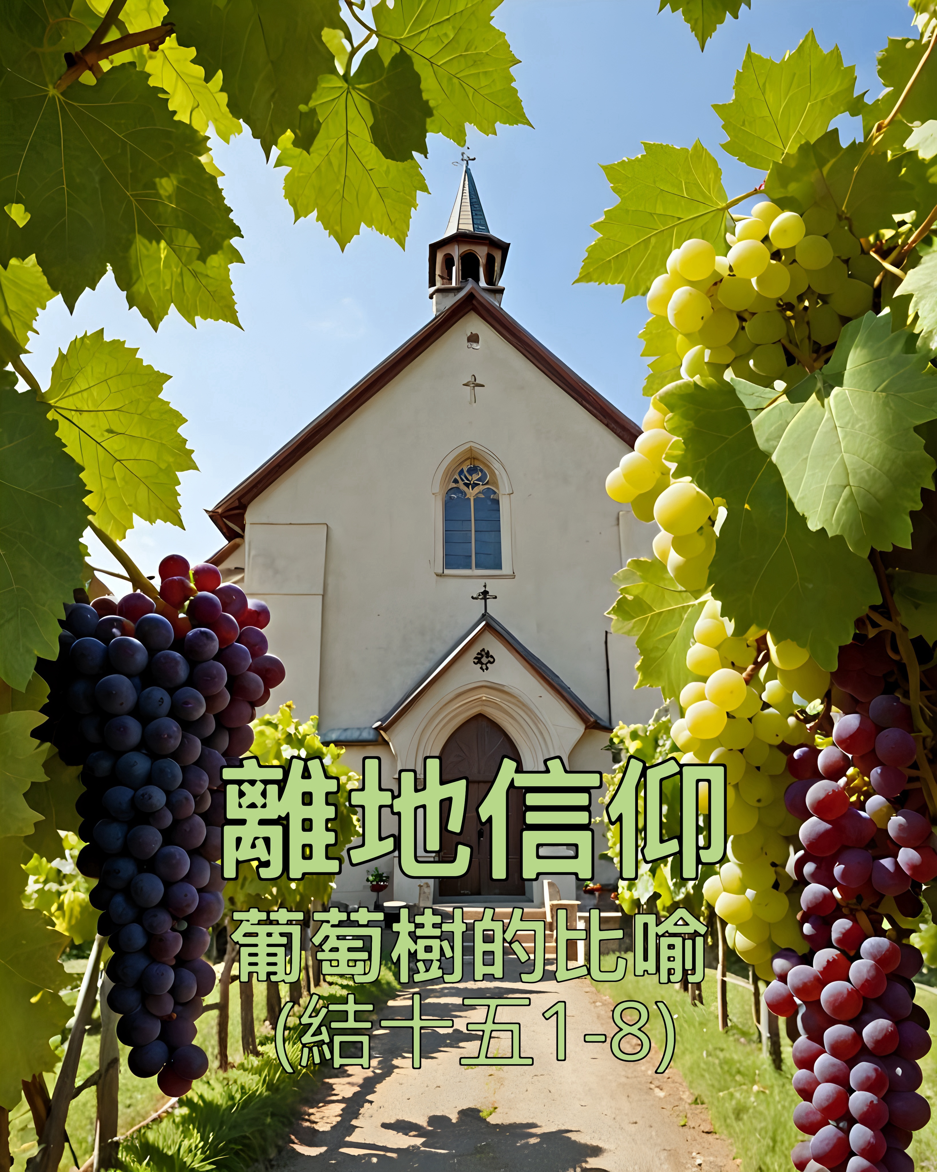 【離地信仰】葡萄樹的比喻（結十五1-8）