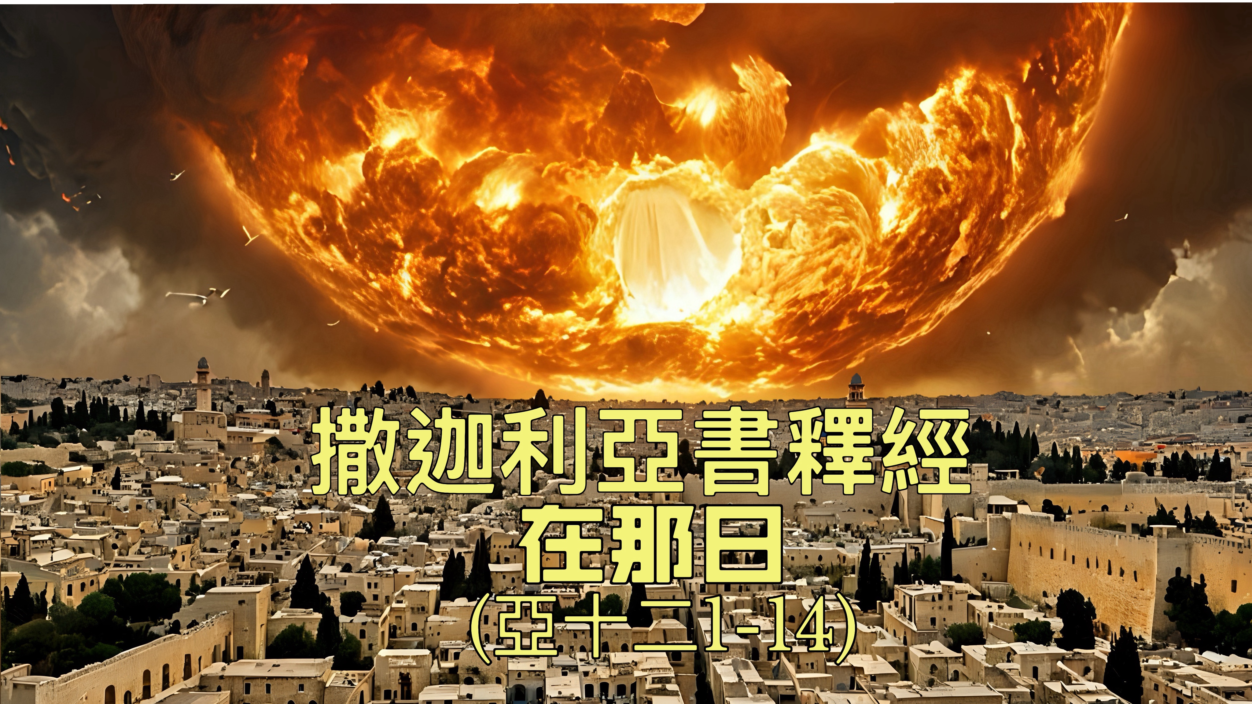 【撒迦利亞書釋經】在那日（亞十二1-14）