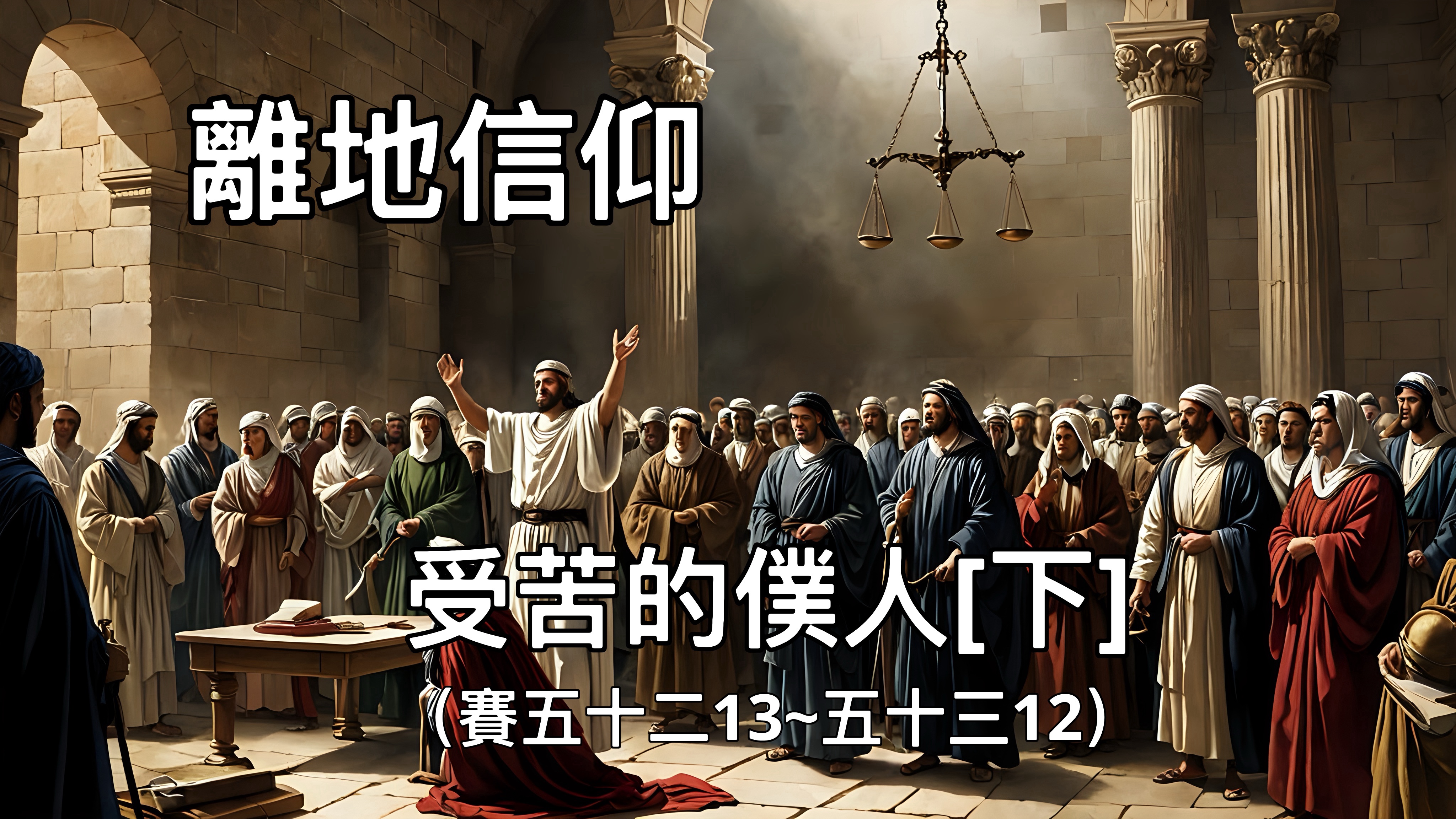 【離地信仰】受苦的僕人[下]（賽五十二13~五十三12）