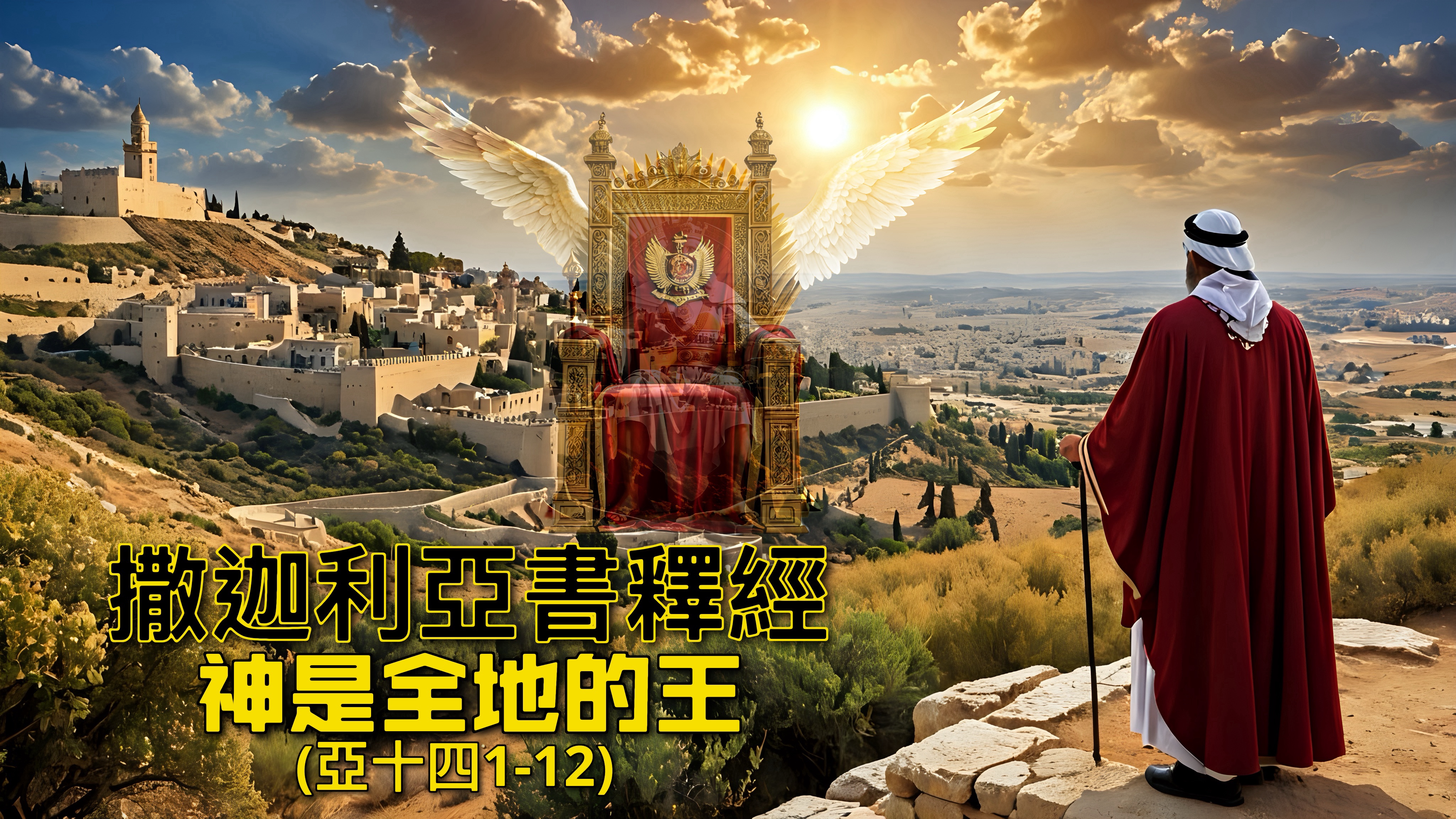 【撒迦利亞書】神是全地的王（亞十四1-12）