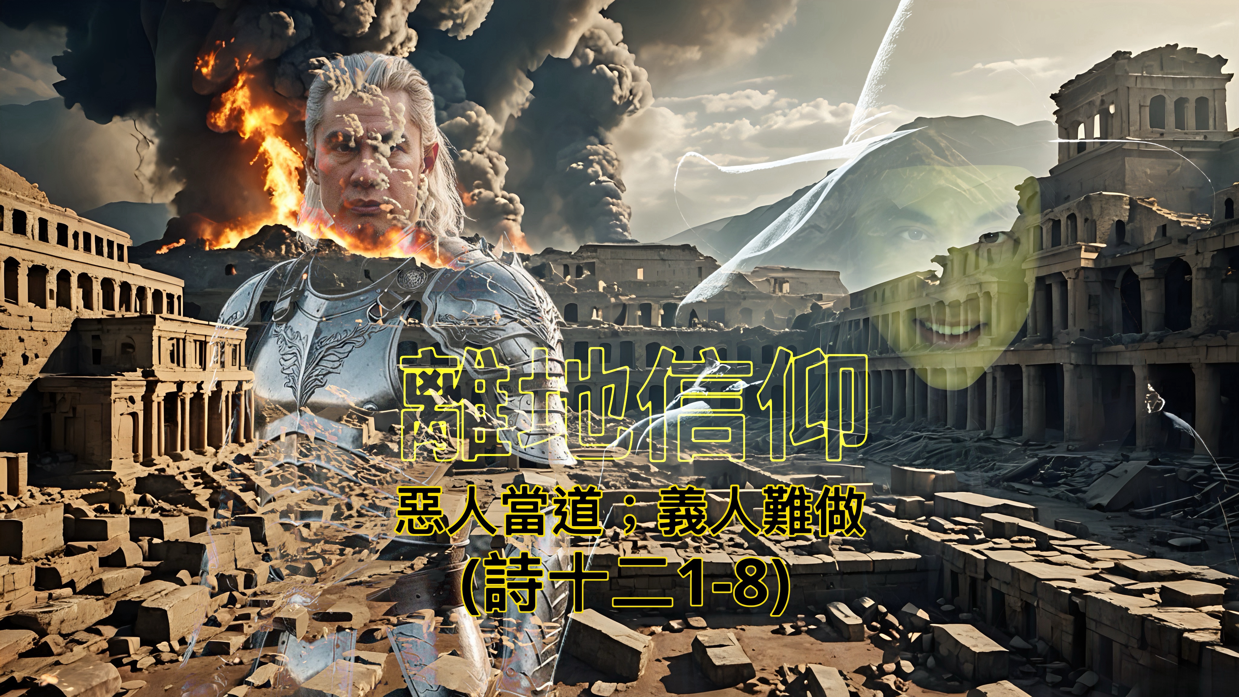 【詩情畫意系列】惡人當道；義人難做（詩十二1-8）