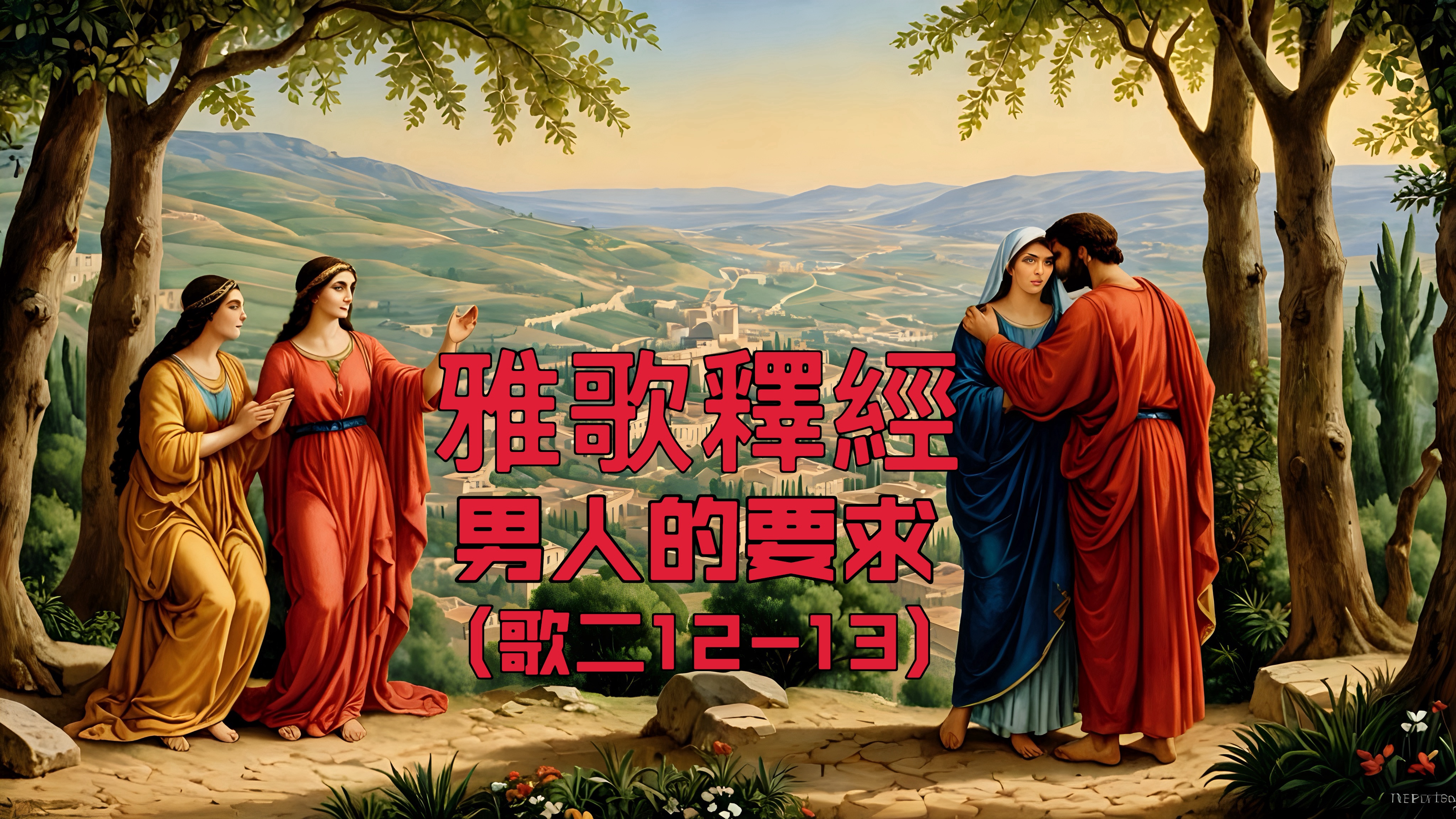 【雅歌釋經】男人的要求（歌二10-13）