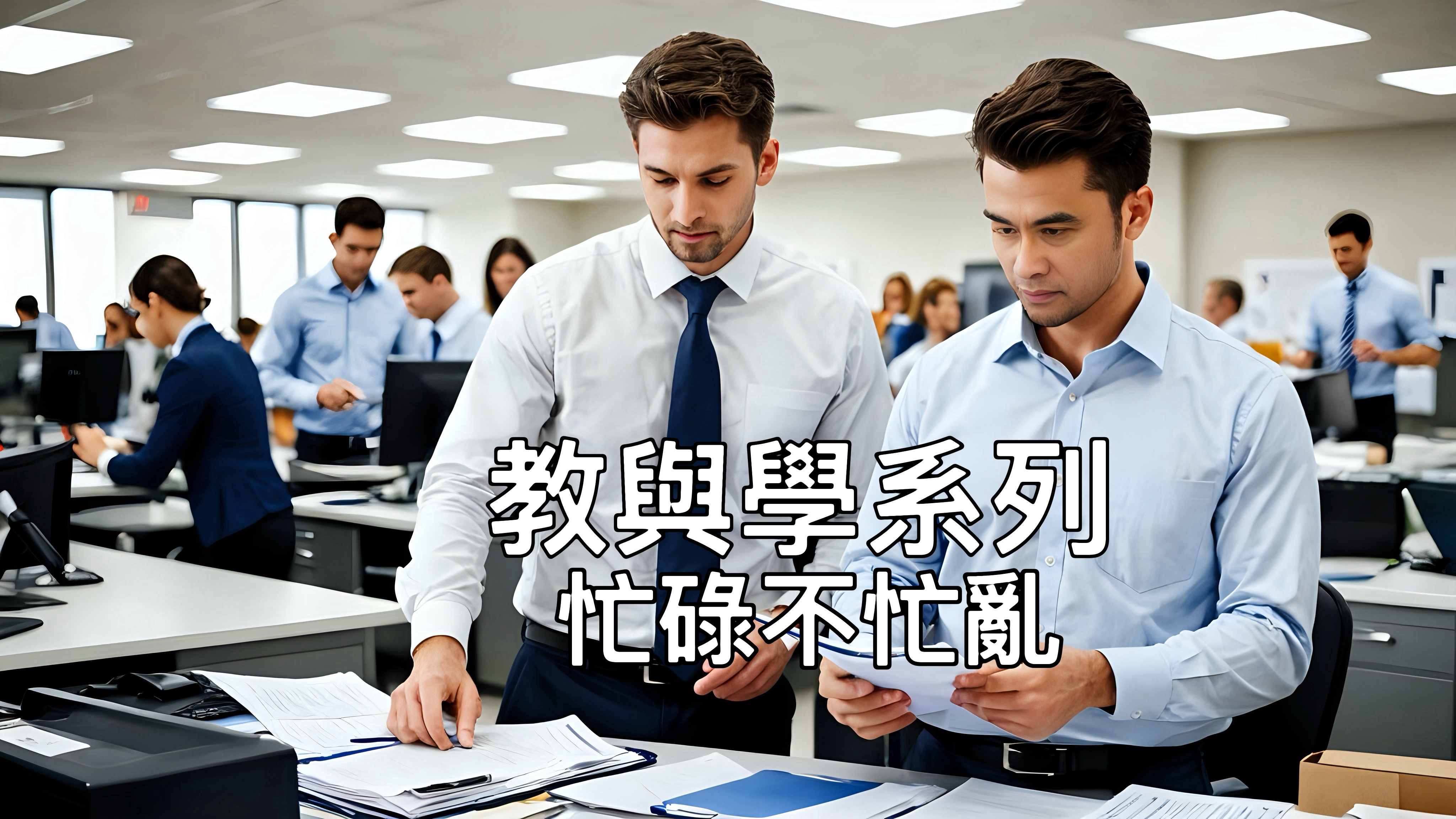 【教與學系列】忙碌不忙亂