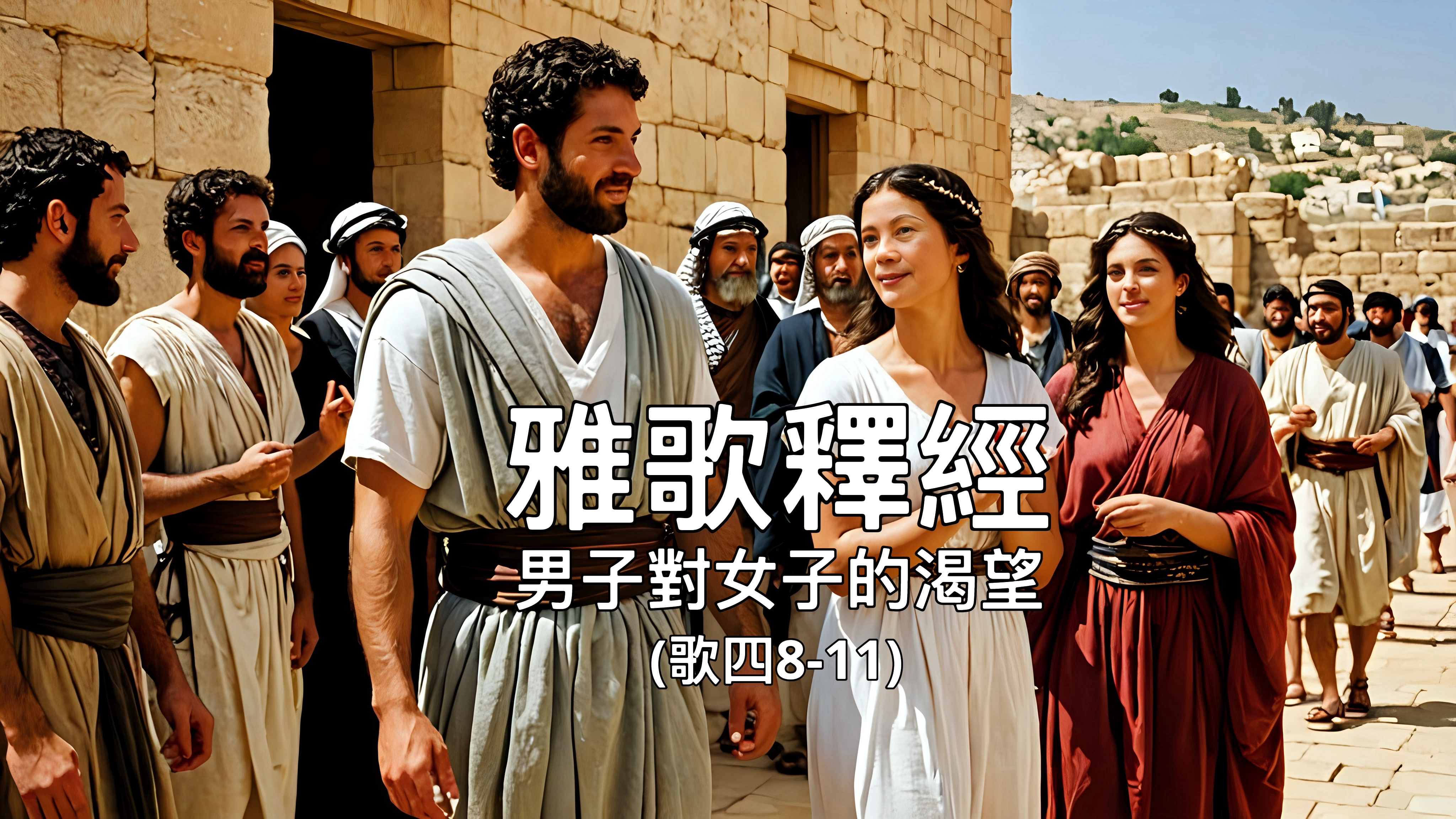 【雅歌釋經】男子對女子的渴望（歌四8-11）