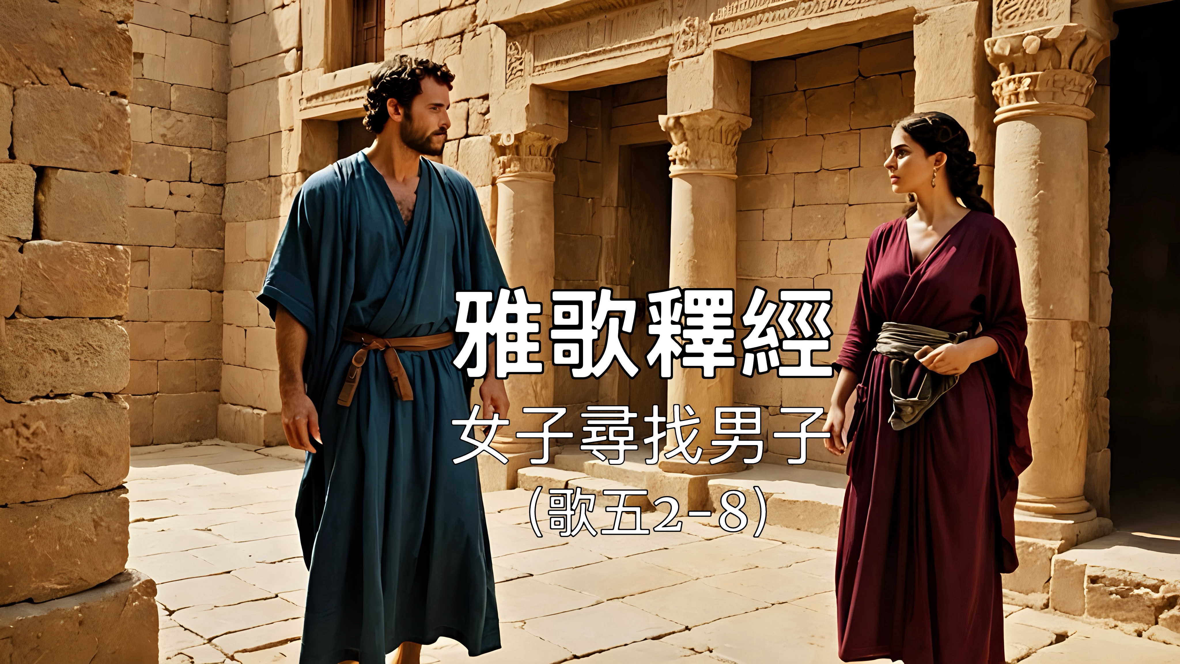 【雅歌釋經】女子尋找男子（歌五2-8）