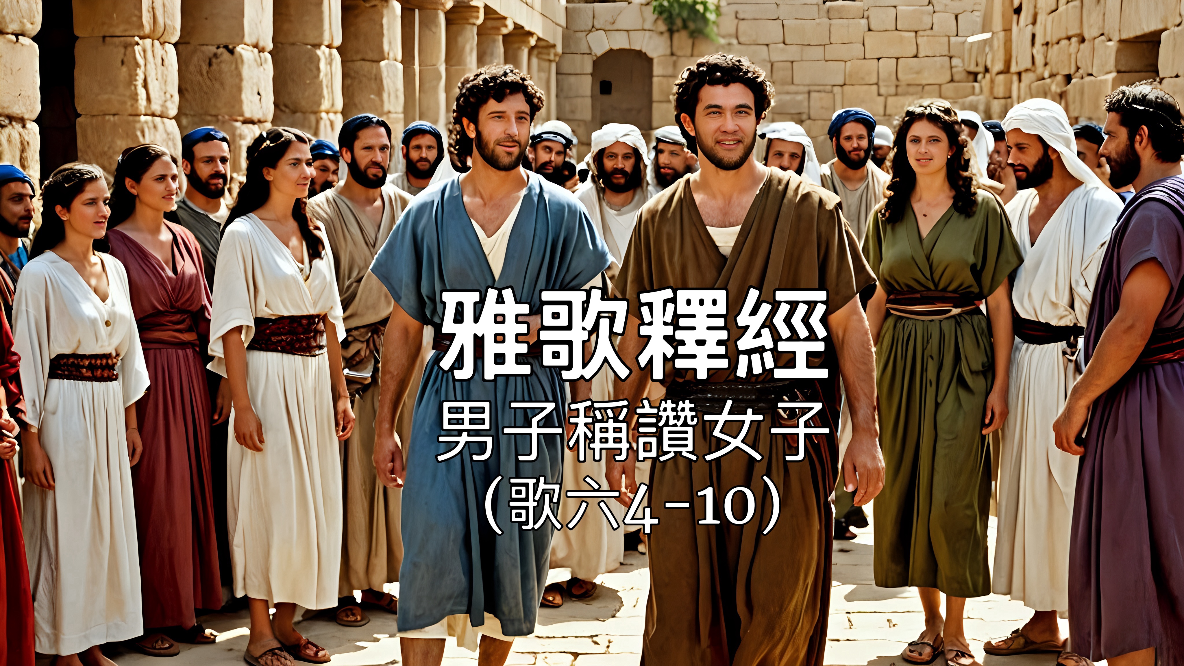 【雅歌釋經】男子稱讚女子（歌六4-10）
