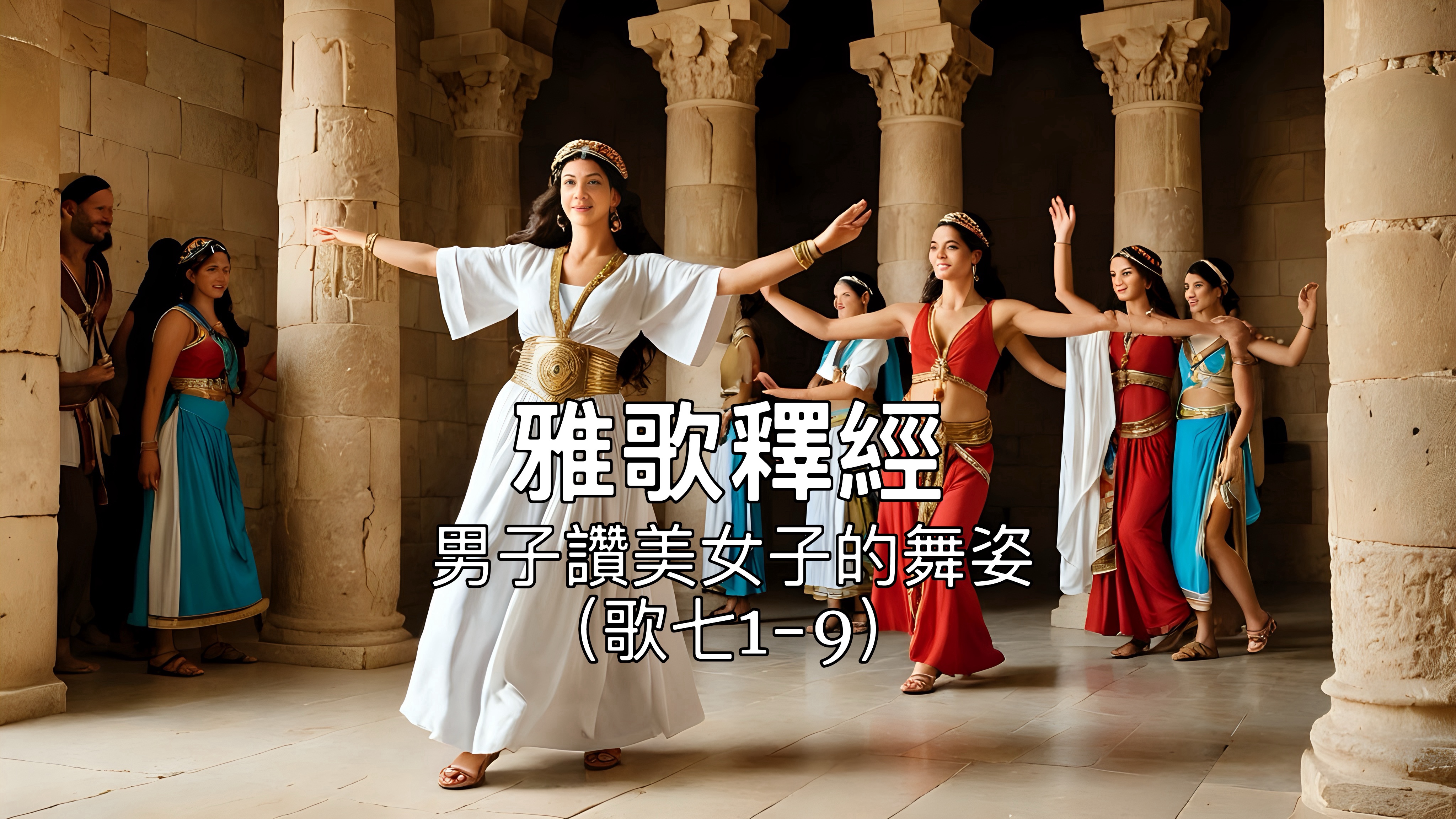 【雅歌釋經】男子讚美女子的舞姿（歌七1-9）
