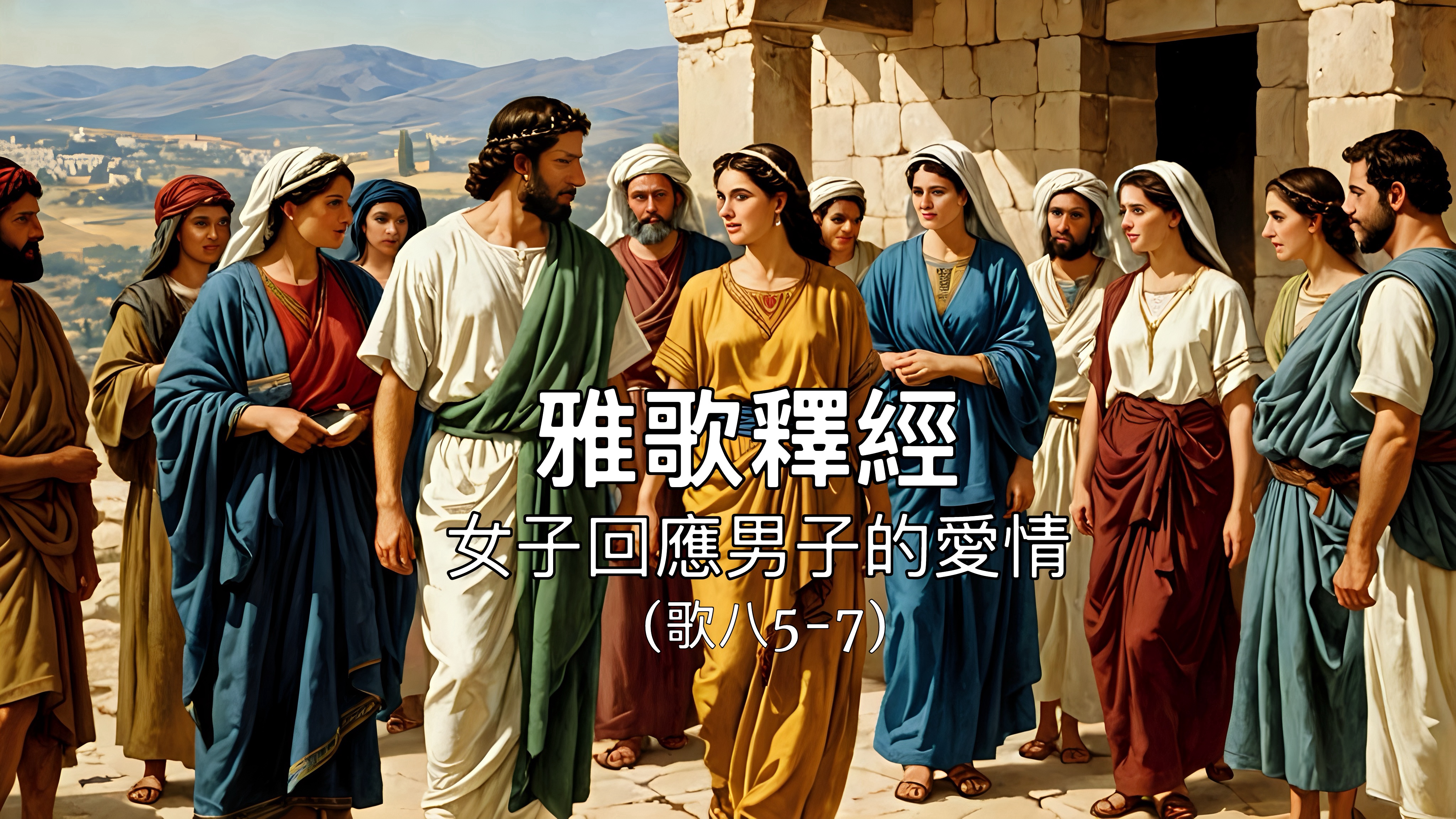 【雅歌釋經】女子回應男子的愛情（歌八5-7）