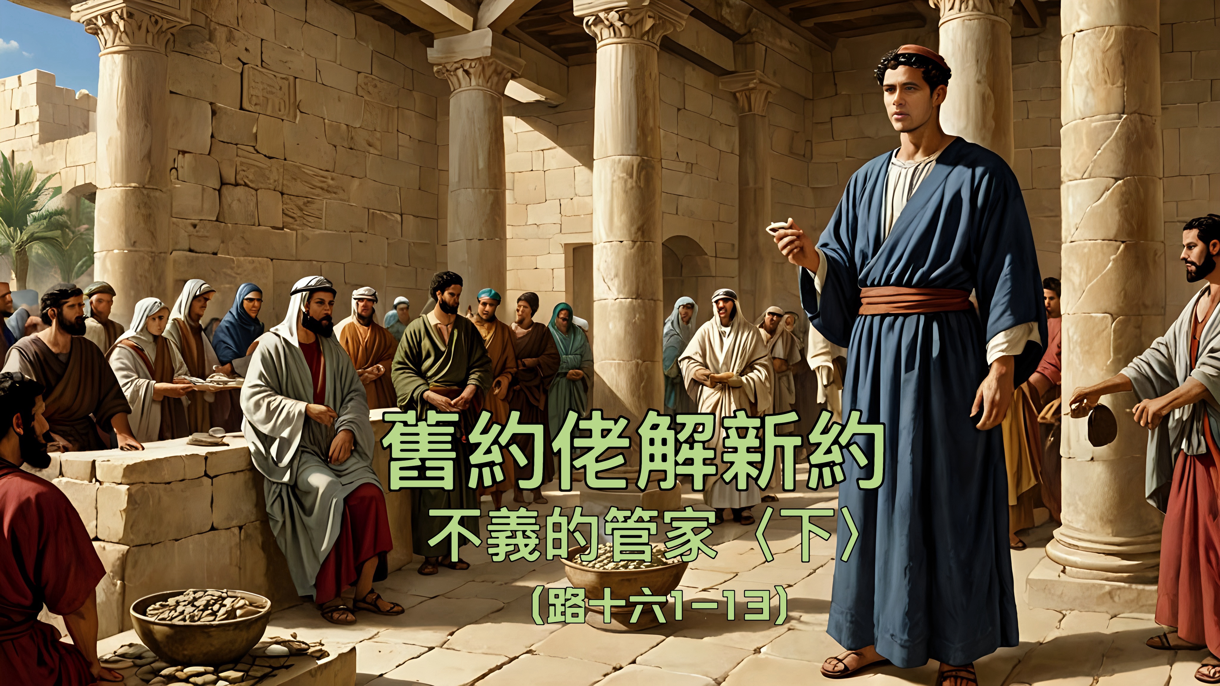 【舊約佬解新約】不義的管家（路十六1-13）〈下〉