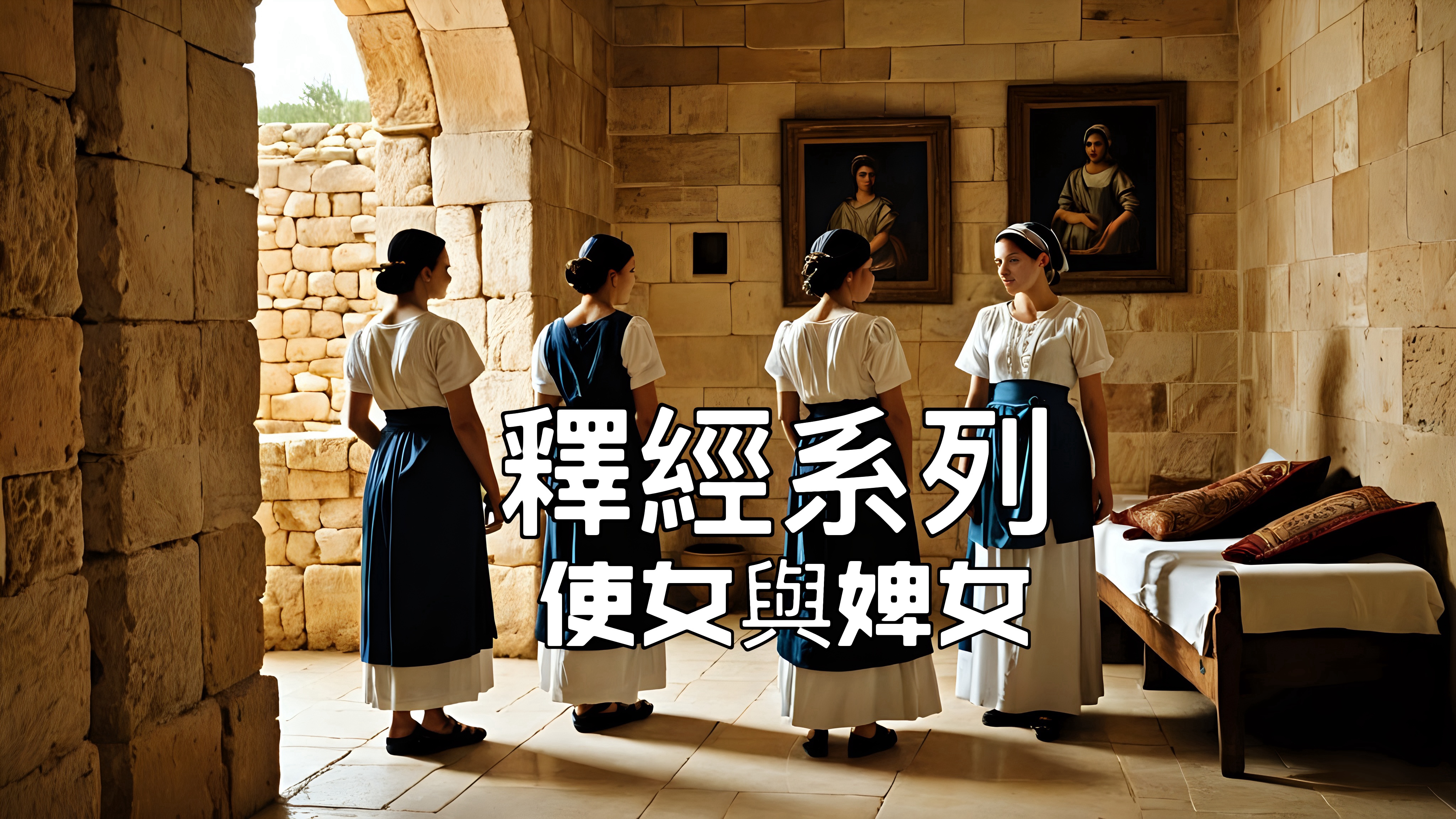 【釋經系列】使女與婢女