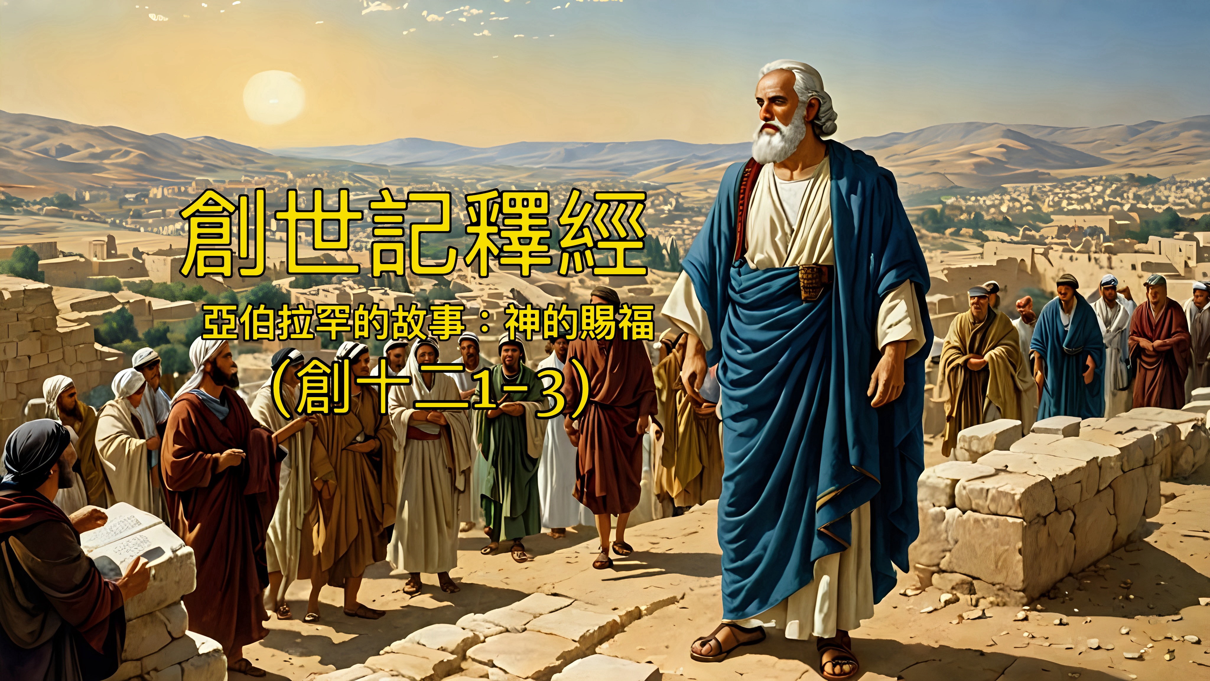 【創世記釋經】亞伯拉罕的故事：神的賜福（創十二1-3）