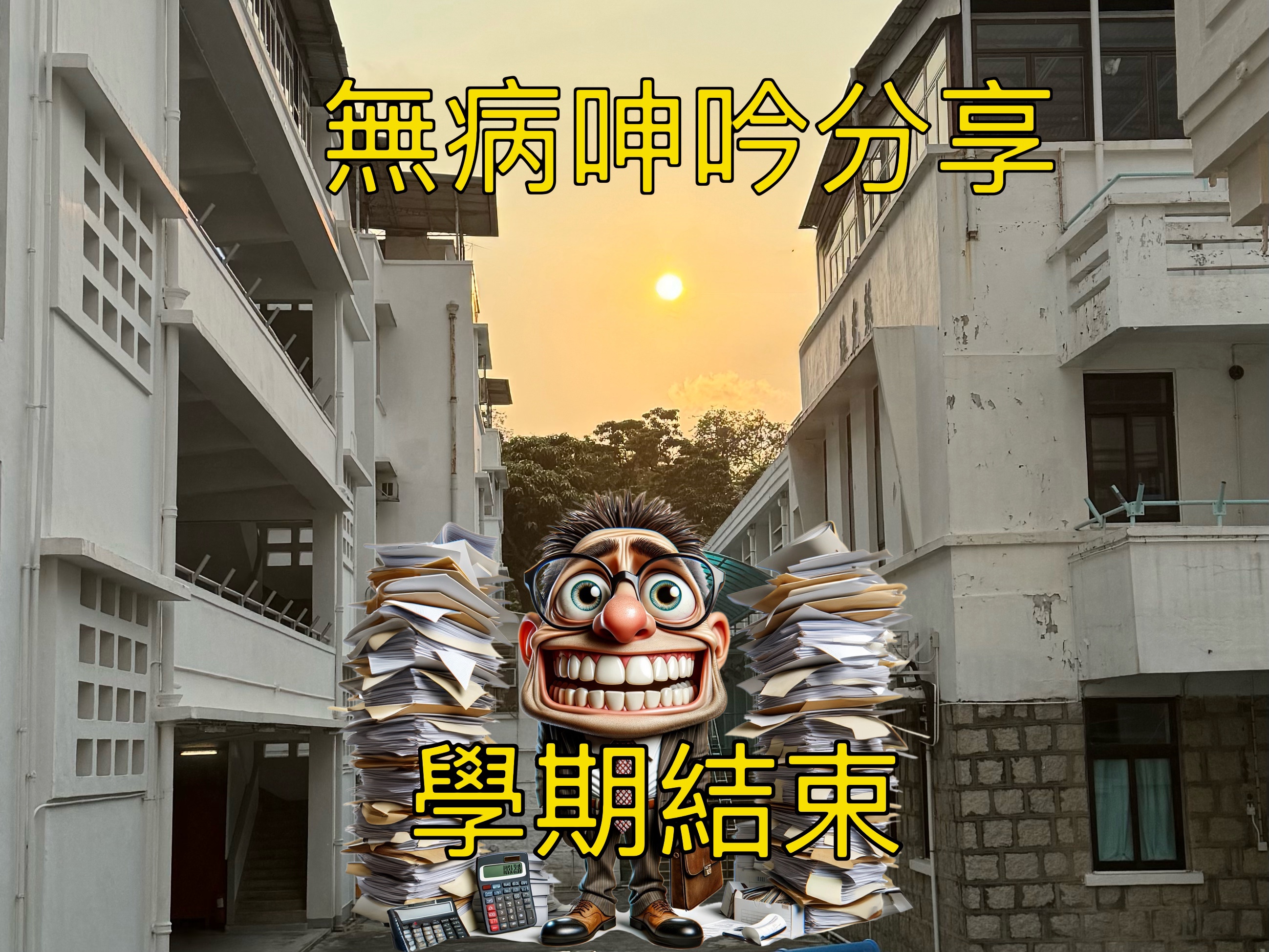 【無病呻吟分享】學期結束