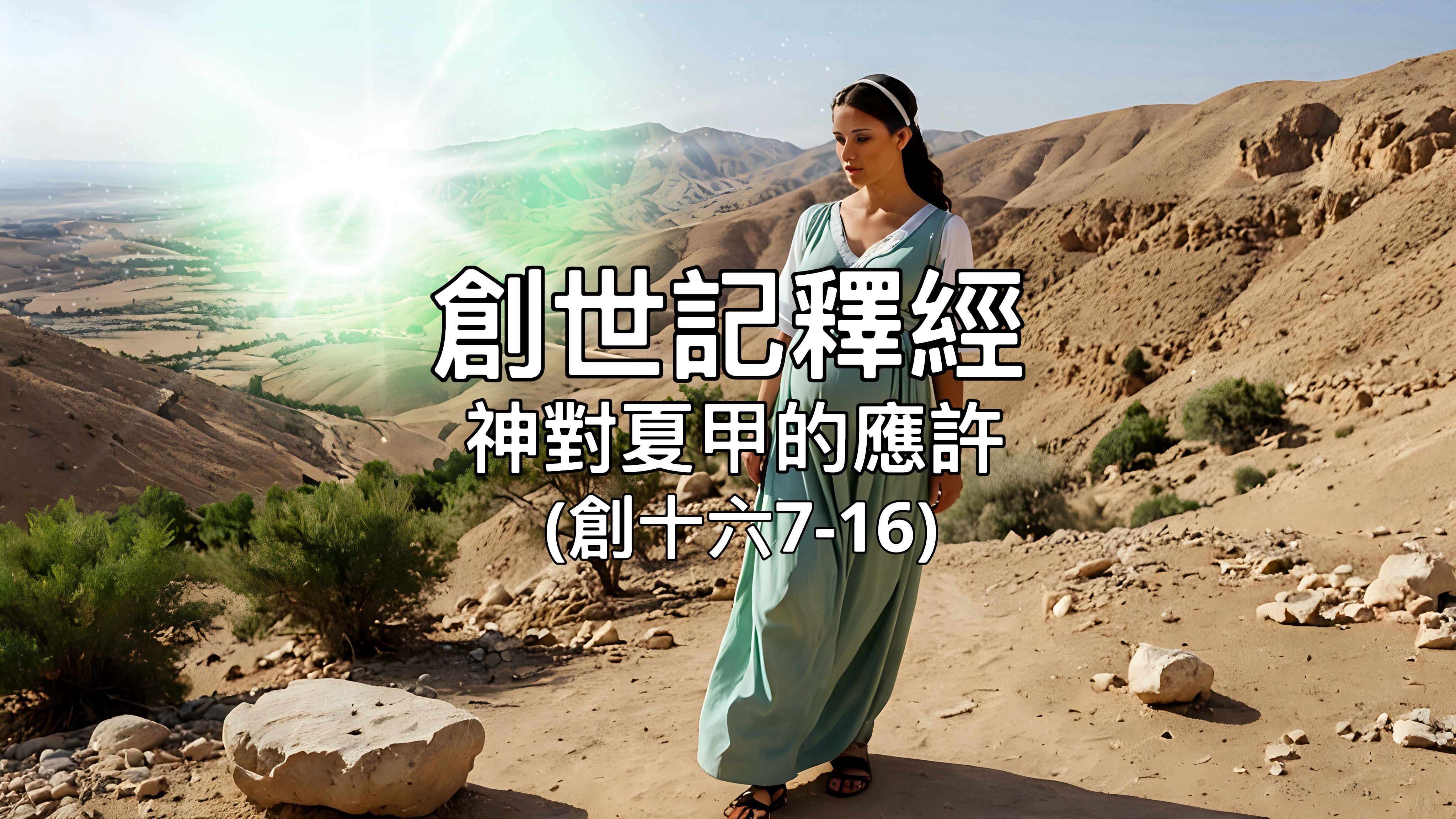 【創世記釋經】神對夏甲的應許（創十六7-16）