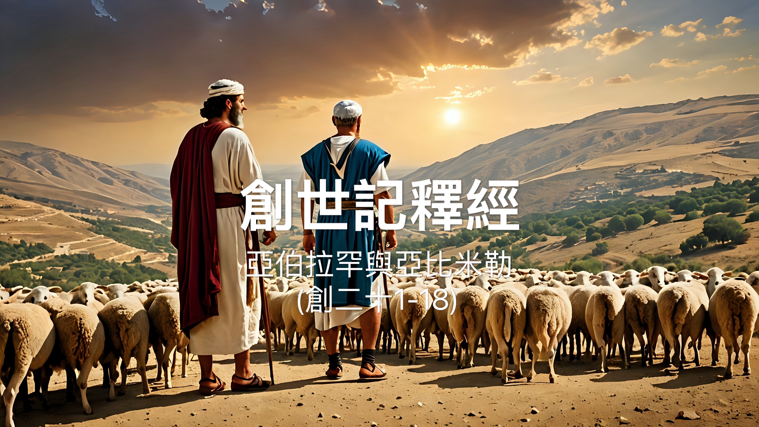 【創世記釋經】亞伯拉罕與亞比米勒（創二十1-18）