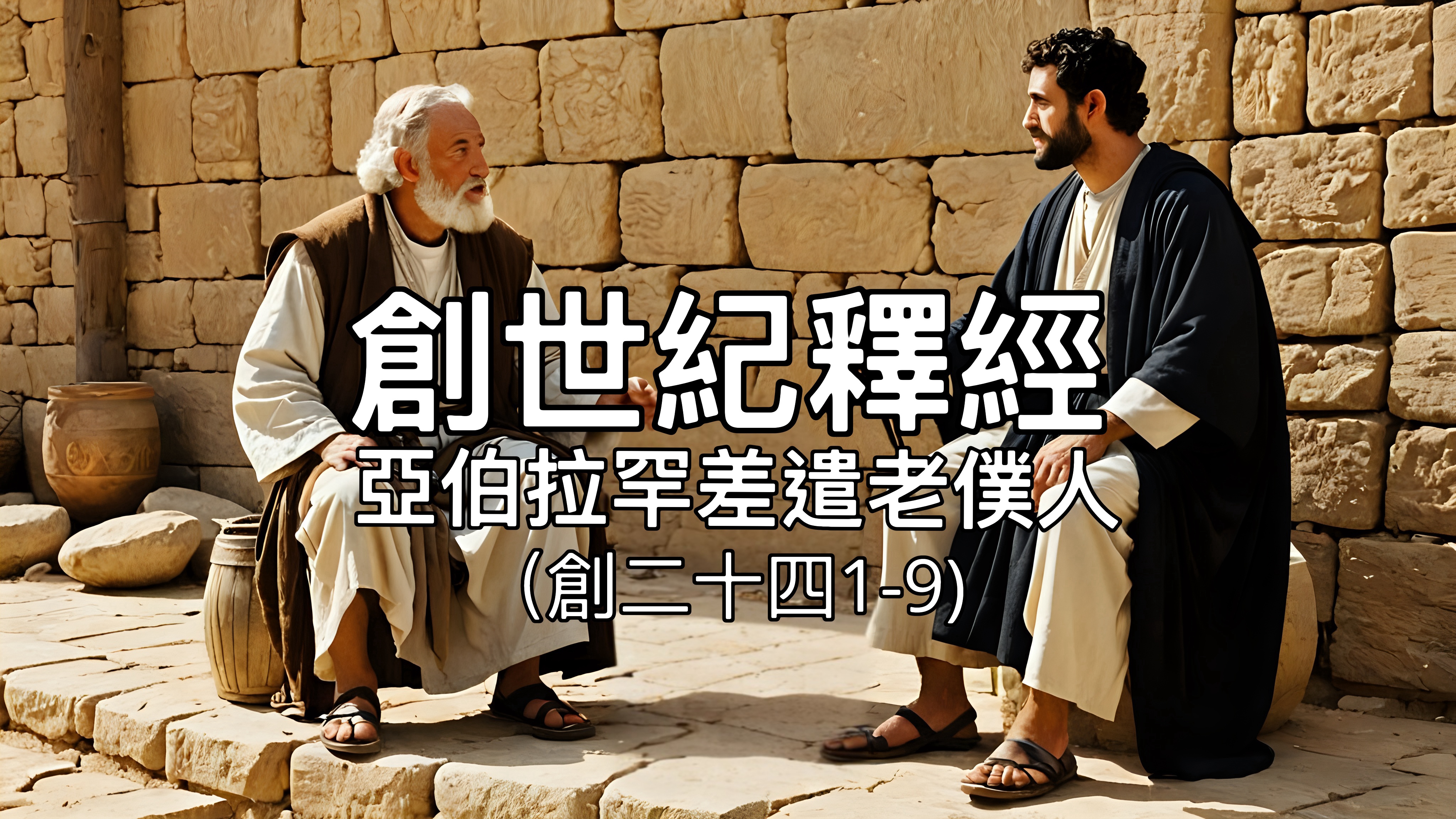 【創世記釋經】亞伯拉罕差遣老僕人（二十四1-9）