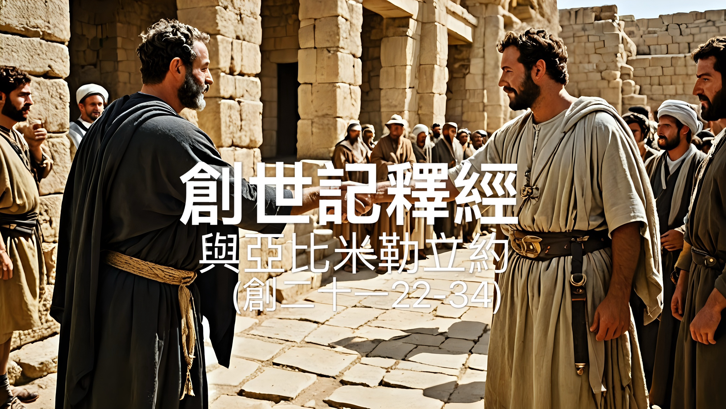 【創世記釋經】與亞比米勒立約（創二十一22-34）