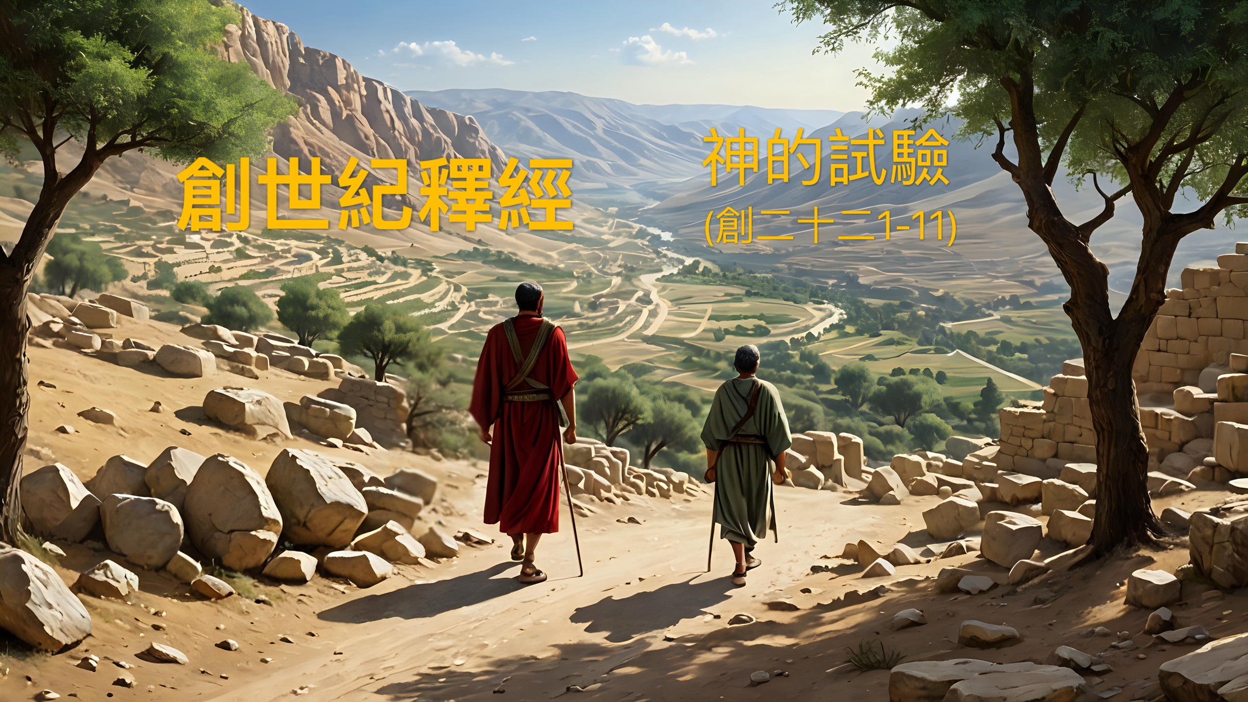 【創世記釋經】神的試驗（創二十二1-11）