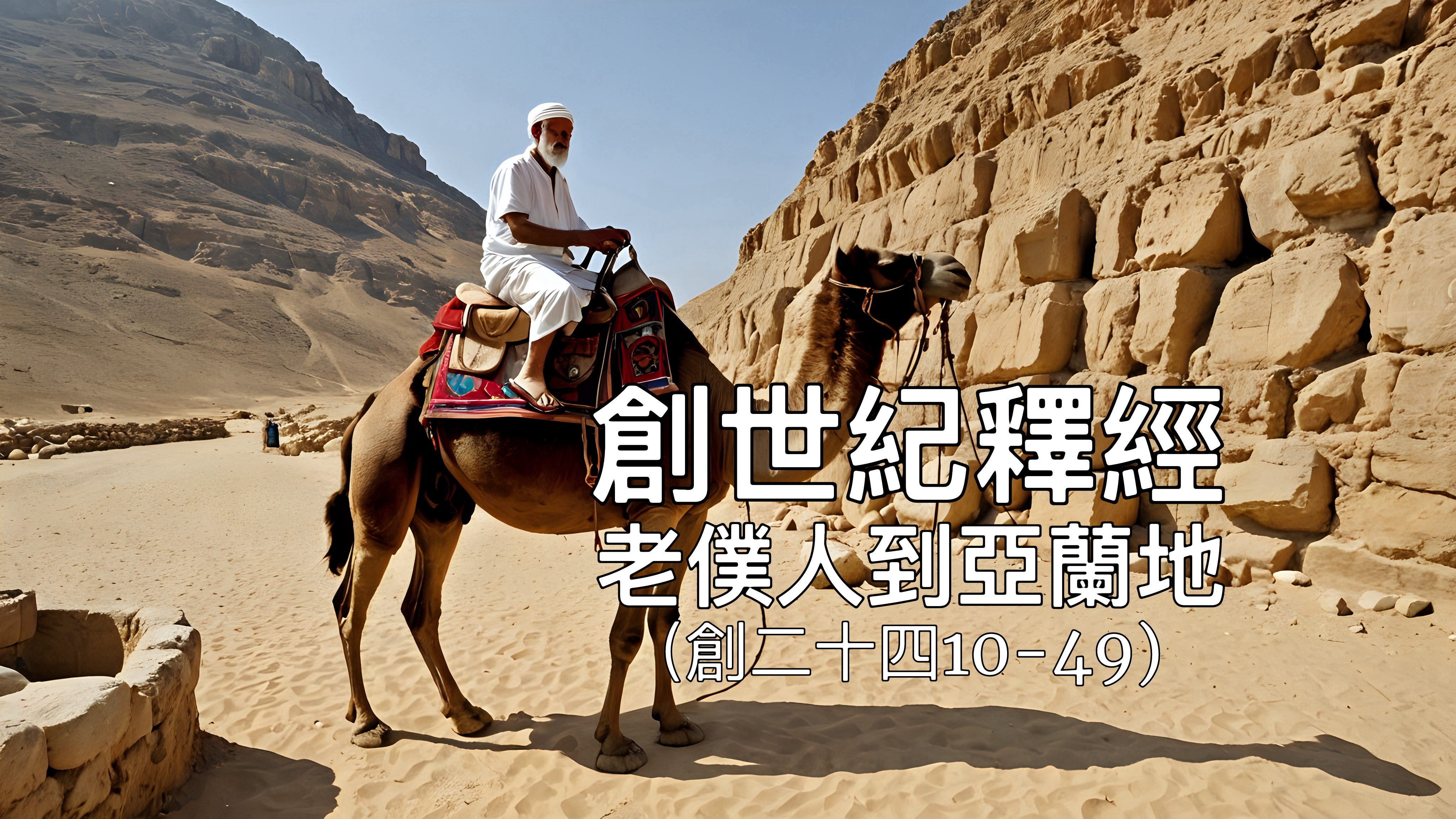 【創世記釋經】老僕人到達亞蘭地（創二十四10-49）