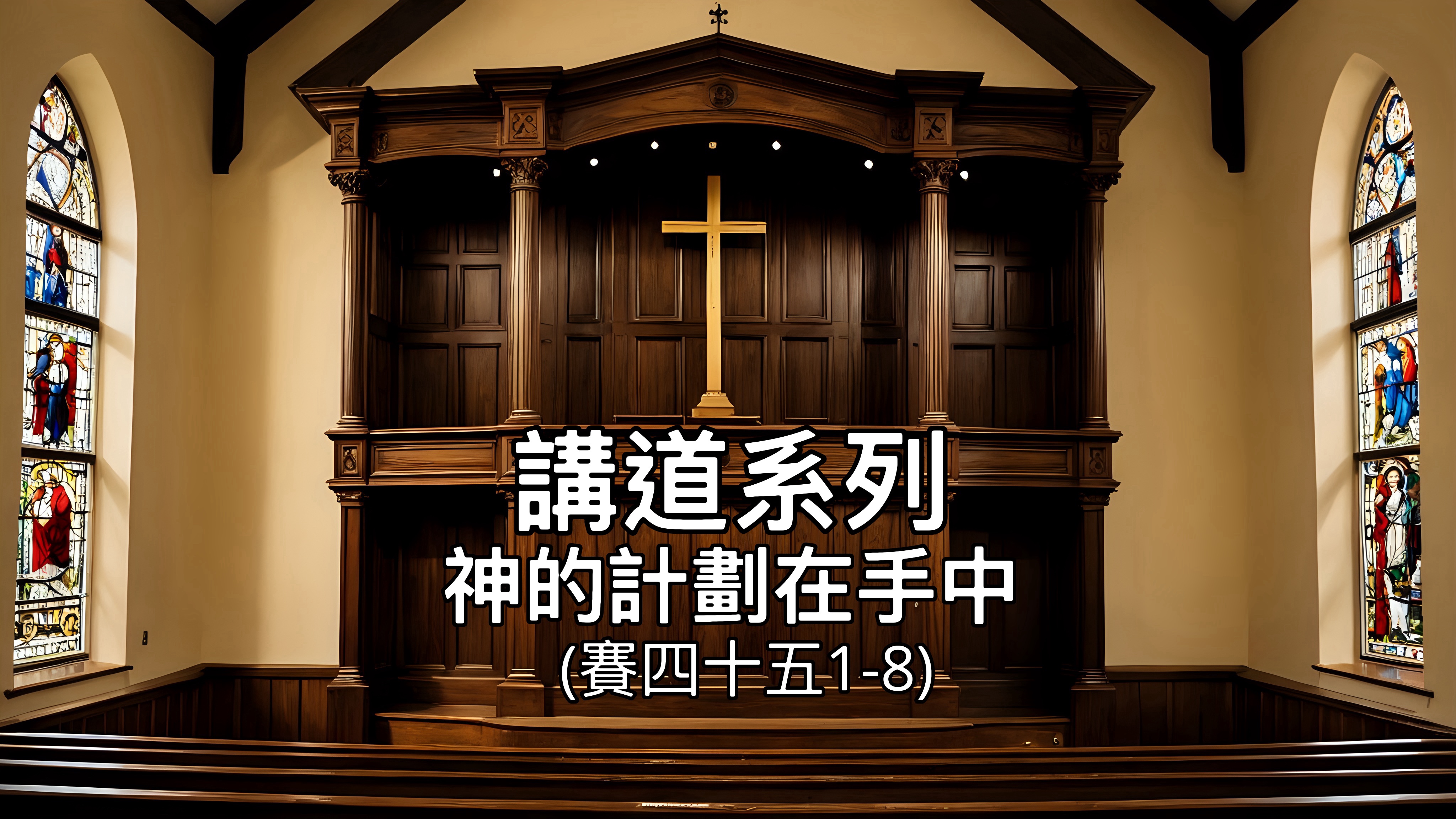 【講道系列】神的計劃在手中（賽四十五1-8）