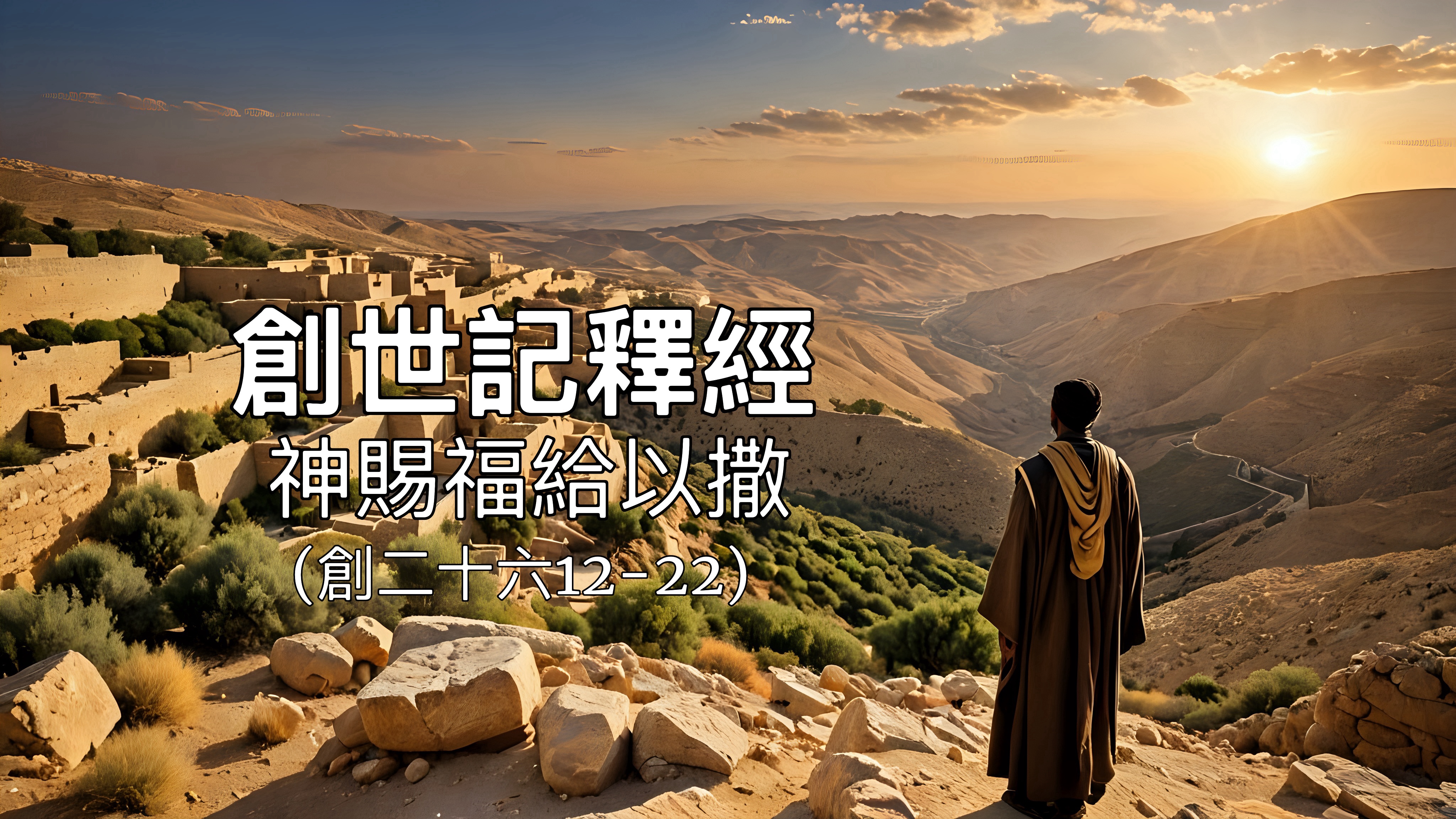 【創世記釋經】神賜福給以撒（創二十六12-22）