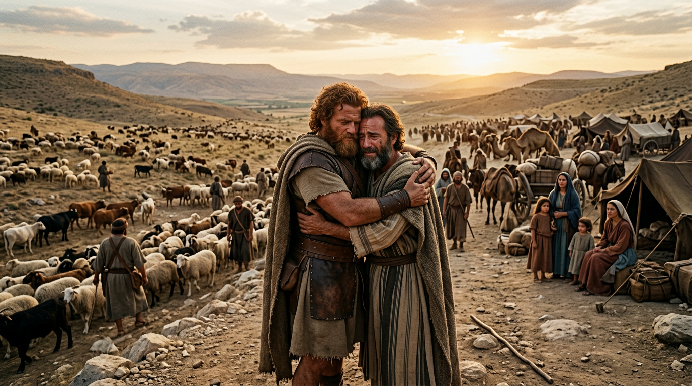 【創世記釋經】雅各和以掃見面（創三十三1-20）